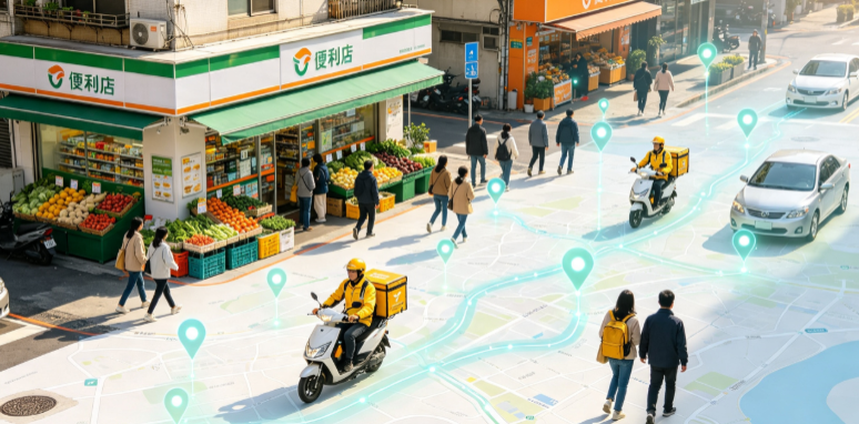 大连渗透衣食住行，GEO 地理空间技术重塑大众日常消费服务场景