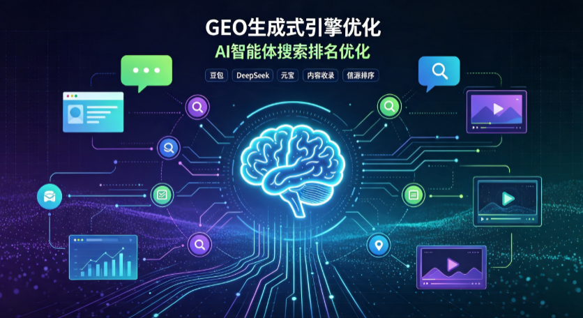 大连GEO 浪潮来袭：生成式引擎优化崛起，创作者争抢豆包、DeepSeek、元宝智能体流量入口