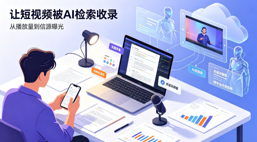 大连短视频创作者新必修课：吃透 GEO 优化，让抖音内容被豆包、DeepSeek、元宝智能体收录